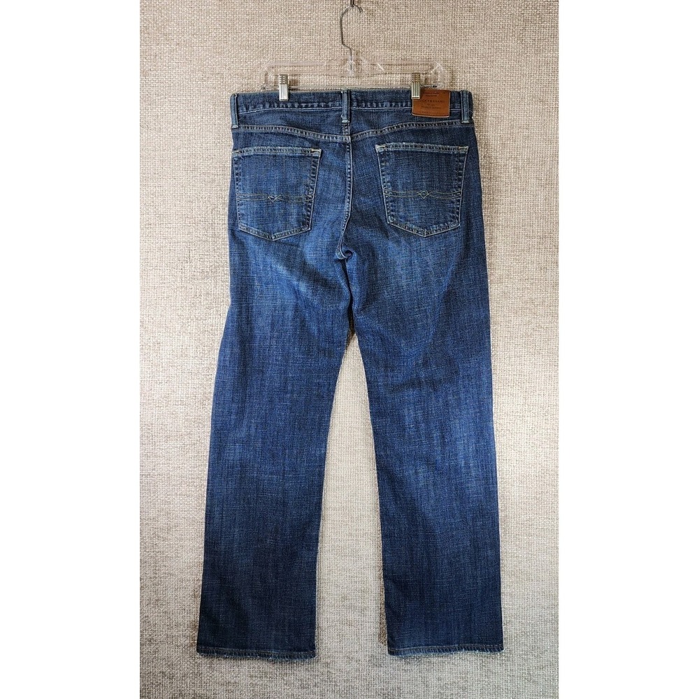 Lucky Brand 361 Vintage Straight Blue Jeans Mens 34 Blue Denim Classic 36x32 - Picture 7 of 13
